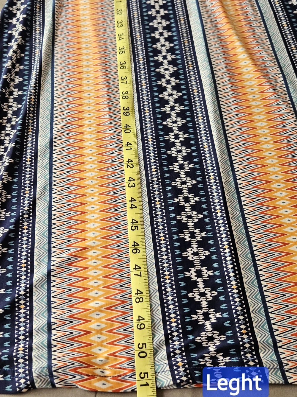 ANEL Woman’s Fashion Geometric Tribal Print Strapless Maxi Dress - Size L - Picture 13 of 15